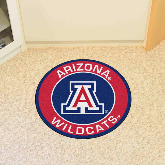 Arizona Wildcats Roundel Rug - 27in. Diameter