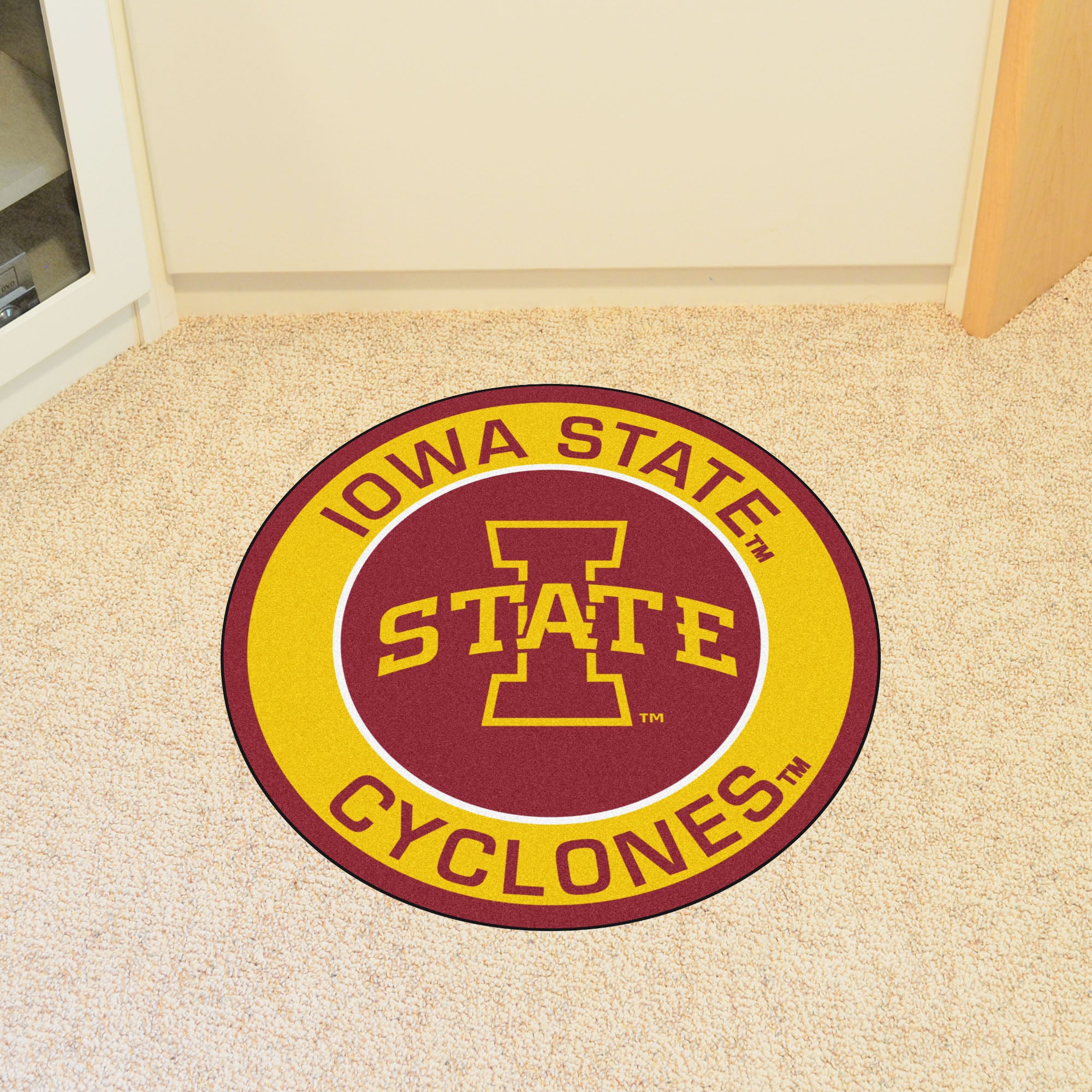 Iowa State Cyclones Roundel Rug - 27in. Diameter