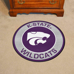 Kansas State Wildcats Roundel Rug - 27in. Diameter