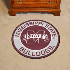 Mississippi State Bulldogs Roundel Rug - 27in. Diameter