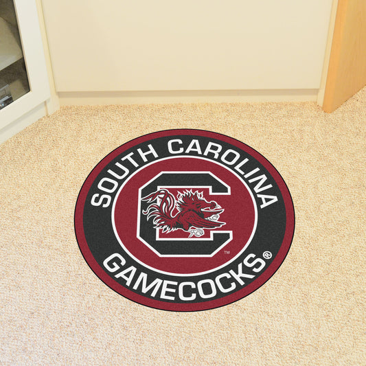 South Carolina Gamecocks Roundel Rug - 27in. Diameter