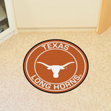 Texas Longhorns Roundel Rug - 27in. Diameter