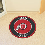 Utah Utes Roundel Rug - 27in. Diameter