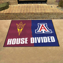 House Divided - Arizona State / Arizona House Divided House Divided Rug - 34 in. x 42.5 in. - House Divided - Arizona State / Arizona