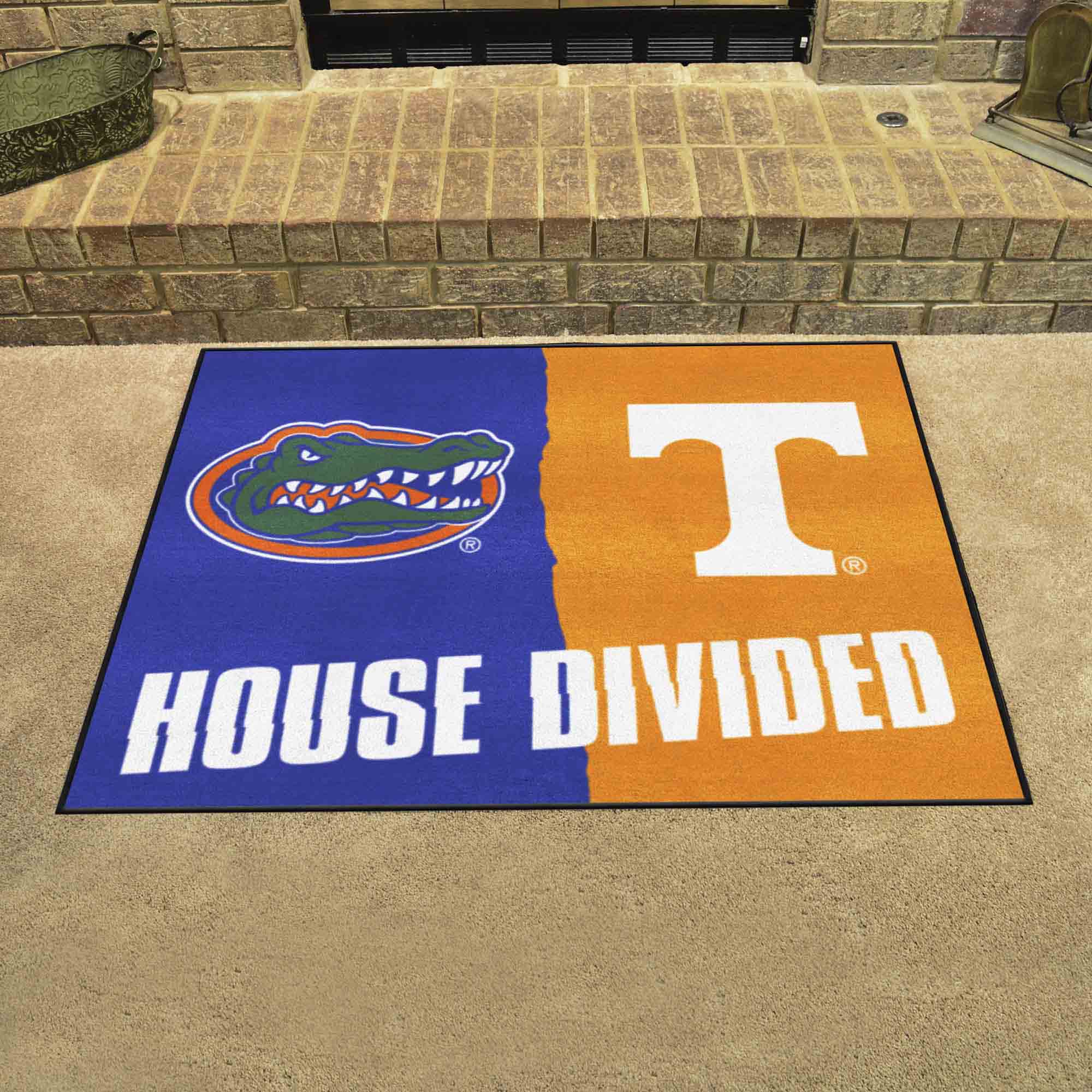 House Divided - Florida / Tennessee House Divided House Divided Rug - 34 in. x 42.5 in. - House Divided - Florida / Tennessee