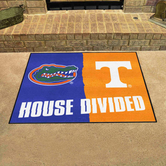 House Divided - Florida / Tennessee House Divided House Divided Rug - 34 in. x 42.5 in. - House Divided - Florida / Tennessee