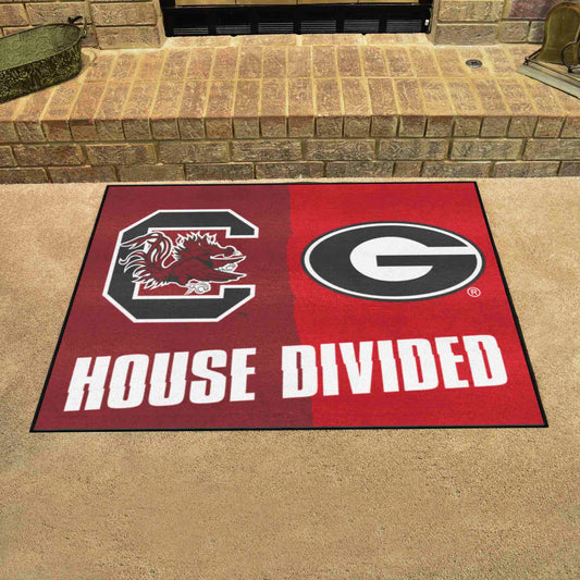 House Divided - South Carolina / Georgia House Divided House Divided Rug - 34 in. x 42.5 in. - House Divided - South Carolina / Georgia