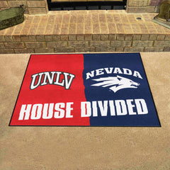 House Divided - UNLV / Nevada House Divided House Divided Rug - 34 in. x 42.5 in. - House Divided - UNLV / Nevada