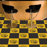 UAPB Golden Lions Team Carpet Tiles - 45 Sq Ft.