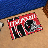 Cincinnati Bearcats Starter Mat Accent Rug - 19in. x 30in., Unifrom Design