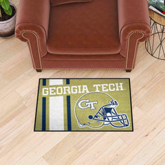 Georgia Tech Yellow Jackets Starter Mat Accent Rug - 19in. x 30in.