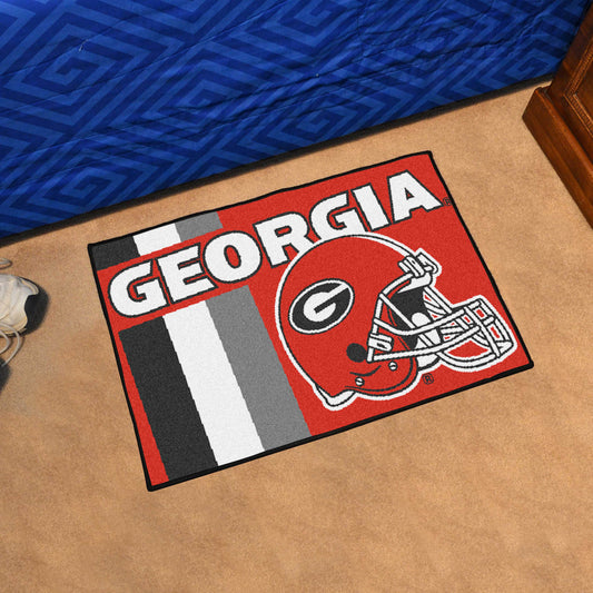 Georgia Bulldogs Starter Mat Accent Rug - 19in. x 30in., Unifrom Design