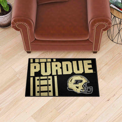 Purdue Boilermakers Starter Mat Accent Rug - 19in. x 30in., Unifrom Design