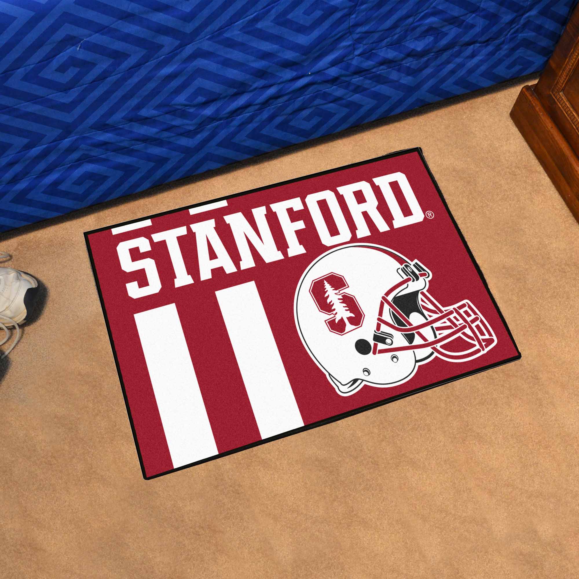 Stanford Cardinal Starter Mat Accent Rug - 19in. x 30in., Unifrom Design