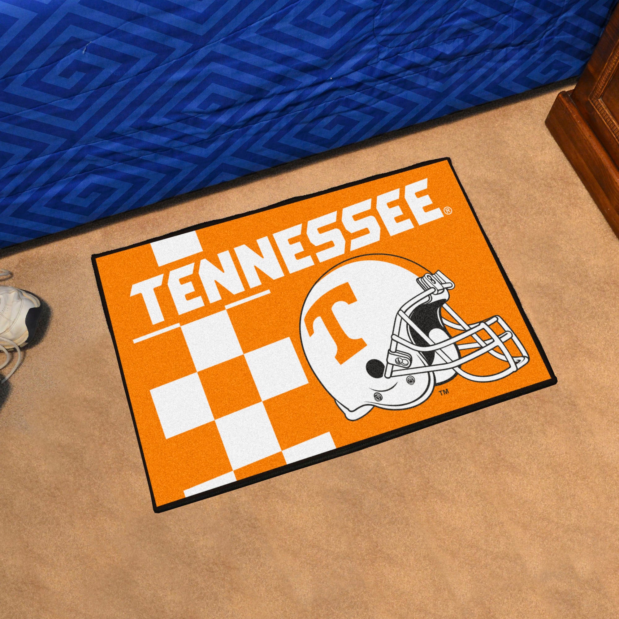 Tennessee Volunteers Starter Mat Accent Rug - 19in. x 30in., Unifrom Design