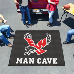 Eastern Washington Eagles Man Cave Tailgater Rug - 5ft. x 6ft., Black