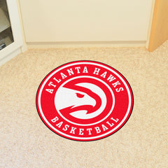 Atlanta Hawks Roundel Rug - 27in. Diameter