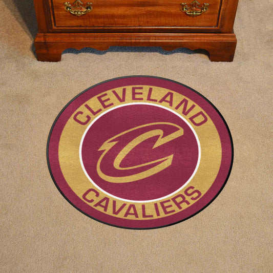 Cleveland Cavaliers Roundel Rug - 27in. Diameter - Cleveland Cavaliers