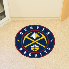 Denver Nuggets Roundel Rug - 27in. Diameter