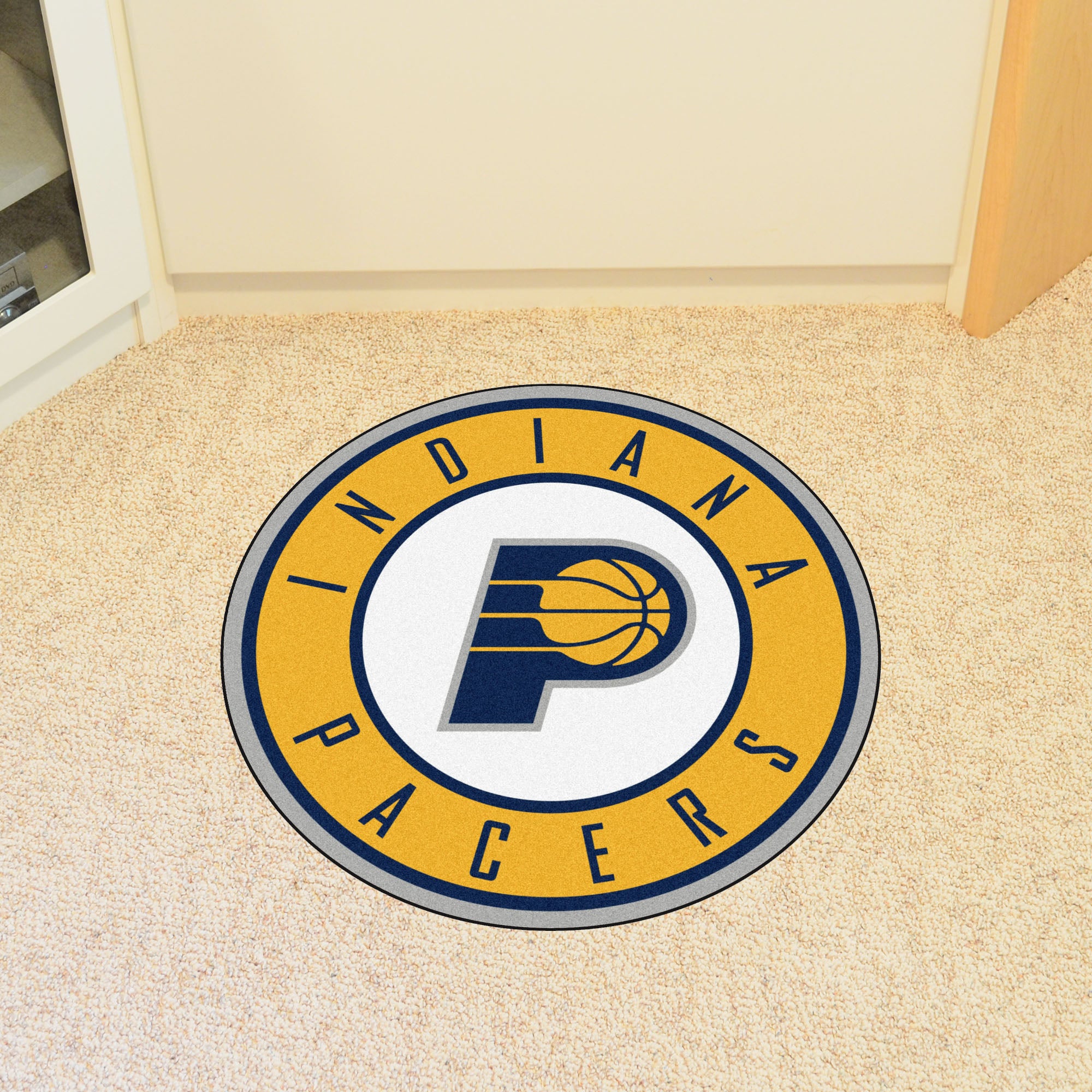 Indiana Pacers Roundel Rug - 27in. Diameter