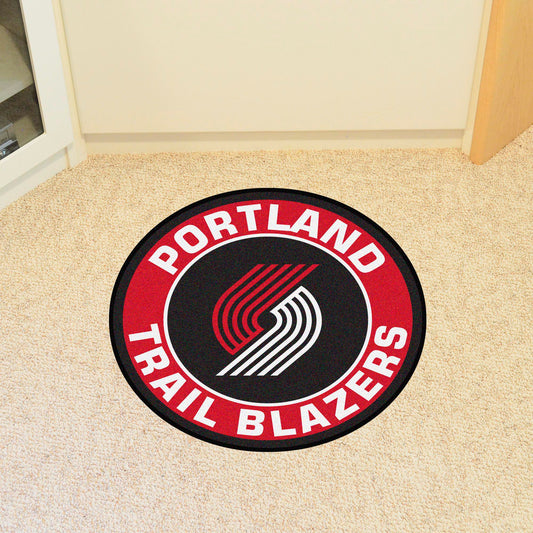 Portland Trail Blazers Roundel Rug - 27in. Diameter