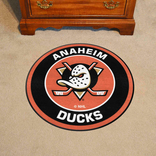 Anaheim Ducks Roundel Rug - 27in. Diameter