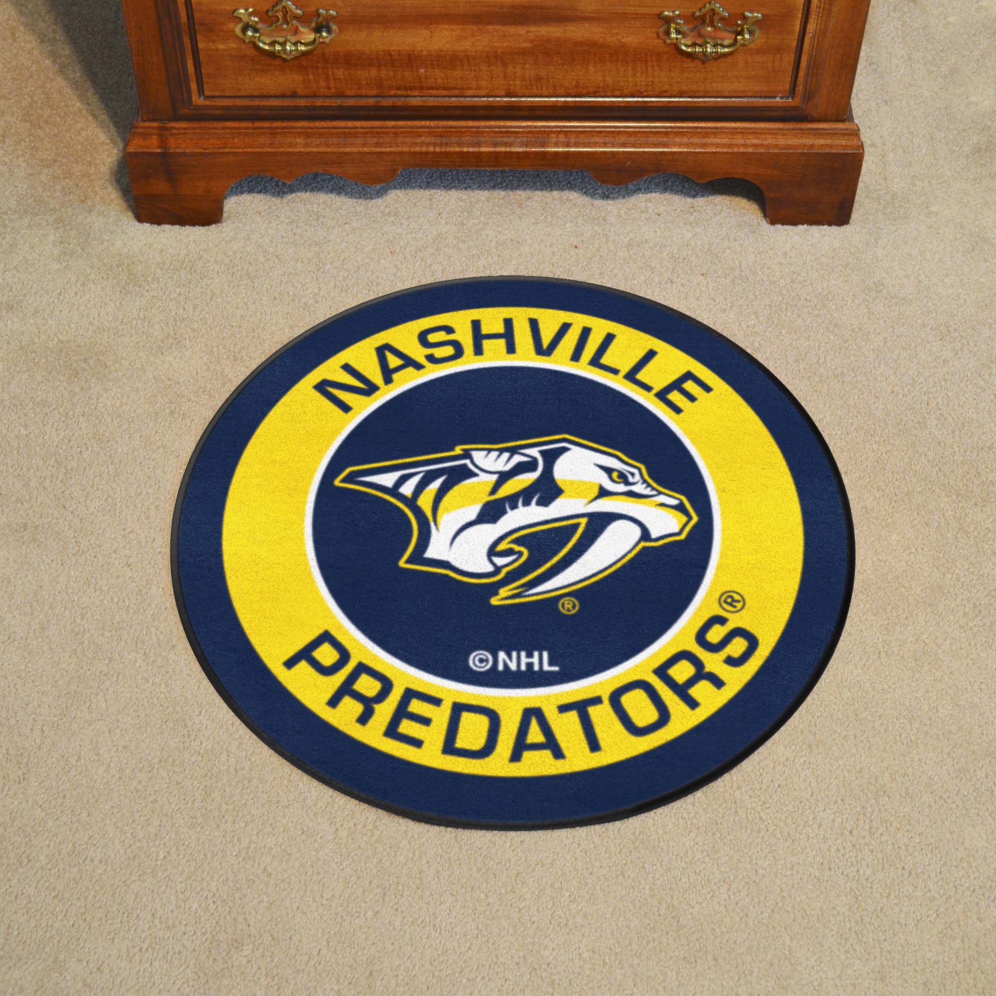 Nashville Predators Roundel Rug - 27in. Diameter