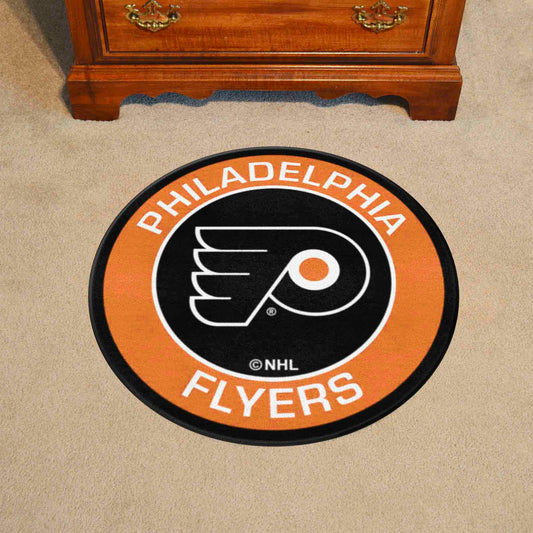 Philadelphia Flyers Roundel Rug - 27in. Diameter