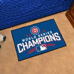 Chicago Cubs 2016 World Series Champions Starter Mat Accent Rug - 19in. x 30in. - Chicago Cubs