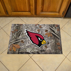 Arizona Cardinals Rubber Scraper Door Mat Camo