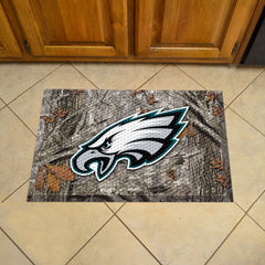 Philadelphia Eagles Rubber Scraper Door Mat Camo