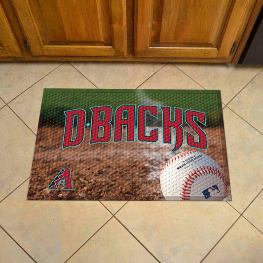 Arizona Diamondbacks Rubber Scraper Door Mat