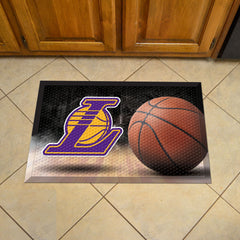 Los Angeles Lakers Rubber Scraper Door Mat