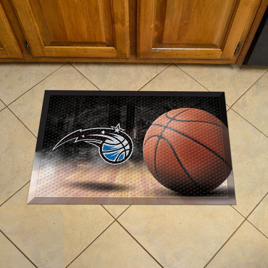 Orlando Magic Rubber Scraper Door Mat