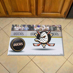 Anaheim Ducks Rubber Scraper Door Mat