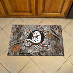 Anaheim Ducks Rubber Scraper Door Mat Camo