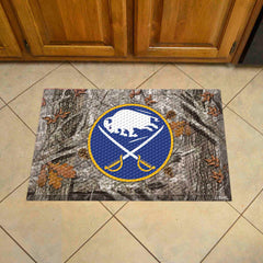 Buffalo Sabres Rubber Scraper Door Mat Camo