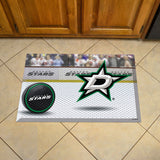 Dallas Stars Rubber Scraper Door Mat - Dallas Stars