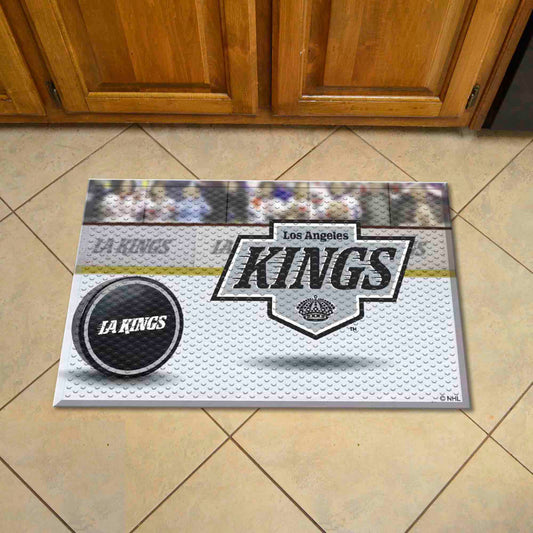 Los Angeles Kings Rubber Scraper Door Mat - Los Angeles Kings