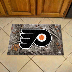 Philadelphia Flyers Rubber Scraper Door Mat Camo