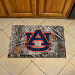 Auburn Tigers Rubber Scraper Door Mat Camo