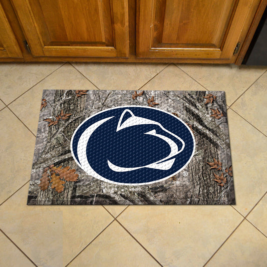 Penn State Nittany Lions Rubber Scraper Door Mat Camo