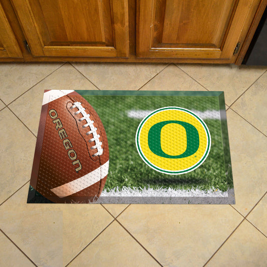 Oregon Ducks Rubber Scraper Door Mat