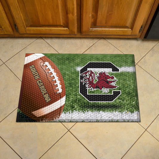 South Carolina Gamecocks Rubber Scraper Door Mat