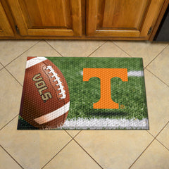 Tennessee Volunteers Rubber Scraper Door Mat