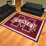 Mississippi State Bulldogs 8ft. x 10 ft. Plush Area Rug