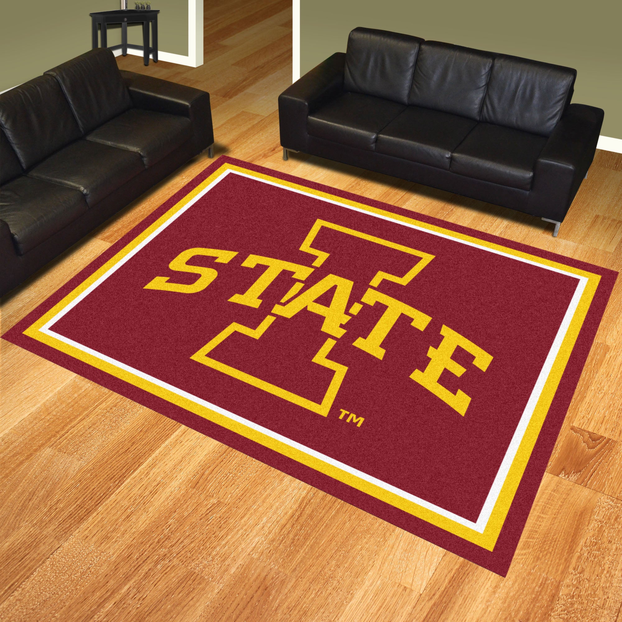 Iowa State Cyclones 8ft. x 10 ft. Plush Area Rug