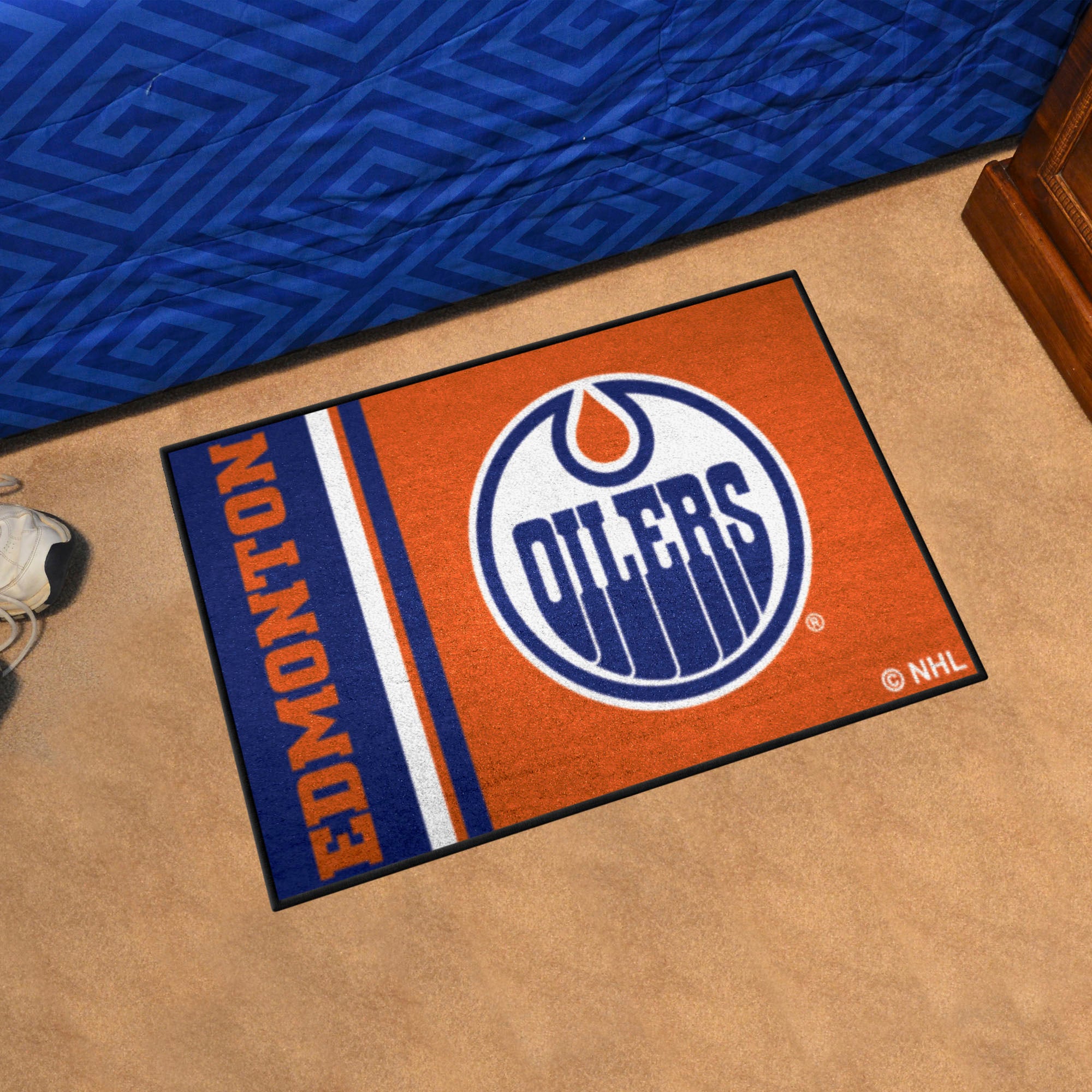 Edmonton Oilers Oilers Starter Mat Accent Rug - 19in. x 30in.