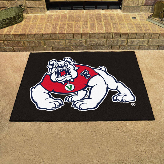 Fresno State Bulldogs All-Star Rug - 34 in. x 42.5 in., Black