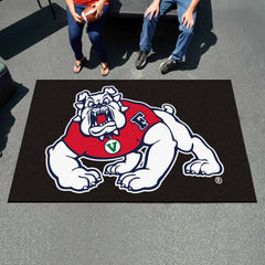 Fresno State Bulldogs Ulti-Mat Rug - 5ft. x 8ft., Black